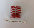 Ressort rouge progressif longueur 46.50mm diamtre 2.5 livr com