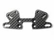 R0233-OUT INFINITY Support arrire amortisseur CARBON GRAPHITE (