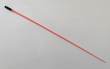 RB Tube d'antenne rose avec son embout noir, longueur 27.5cm