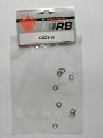 02021-69 RB Rondelles de calage 5x7x0.2mm (10pcs)